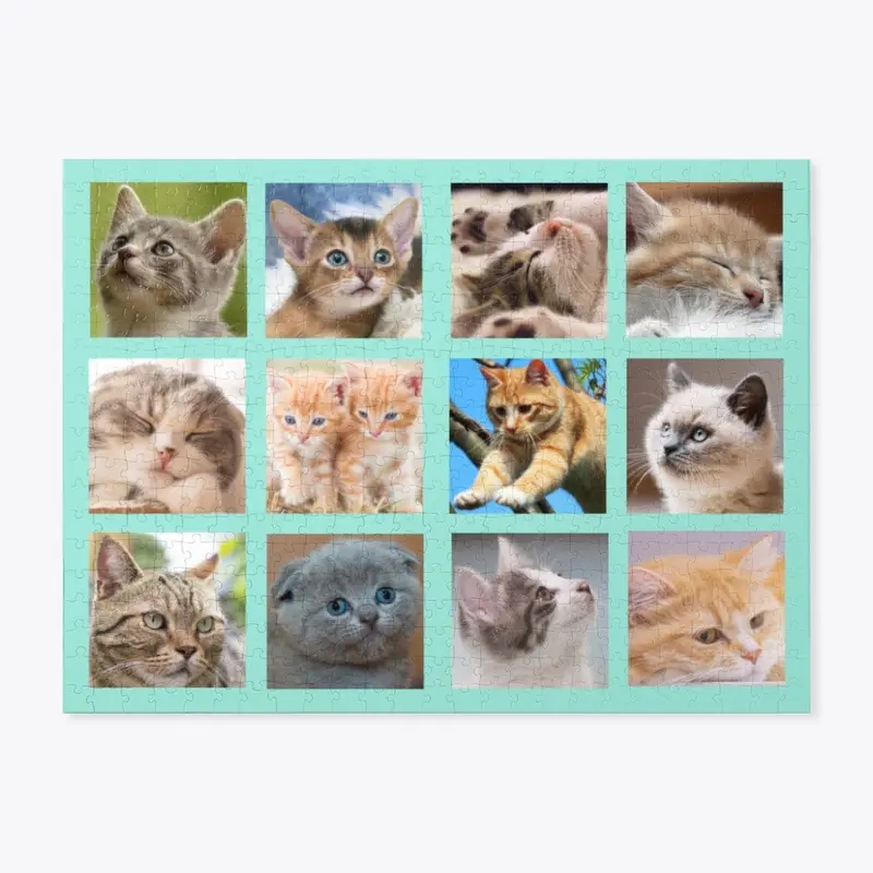 CAT PUZZLE GAME / Move the tiles